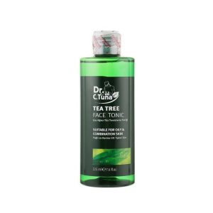 تونر پاک کننده صورت درخت چای فارماسی Dr.C.Tuna مناسب پوست چرب و مختلط 225 میل
